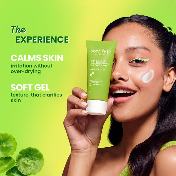 Dot & Key CICA Face Wash for Acne Prone Skin