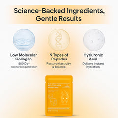 Duotronix Bio Collagen Overnight Korean Glass Skin Hydrogel Face Mask