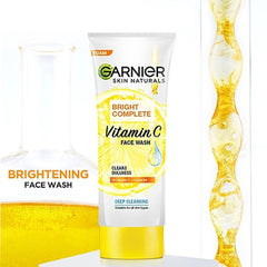 Garnier Skin Naturals, Facewash, Cleansing and Brightening, 100 g