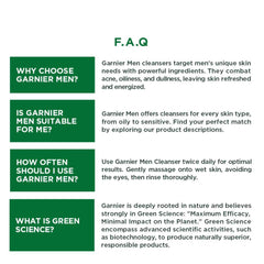 Garnier Men, Anti-Pimple Face Wash