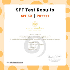 Foxtale SPF 50 Vitamin C Glow Sunscreen with PA++++ & Niacinamide