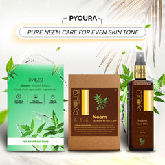 PYOURA Acne Clear Skin Neem Powder