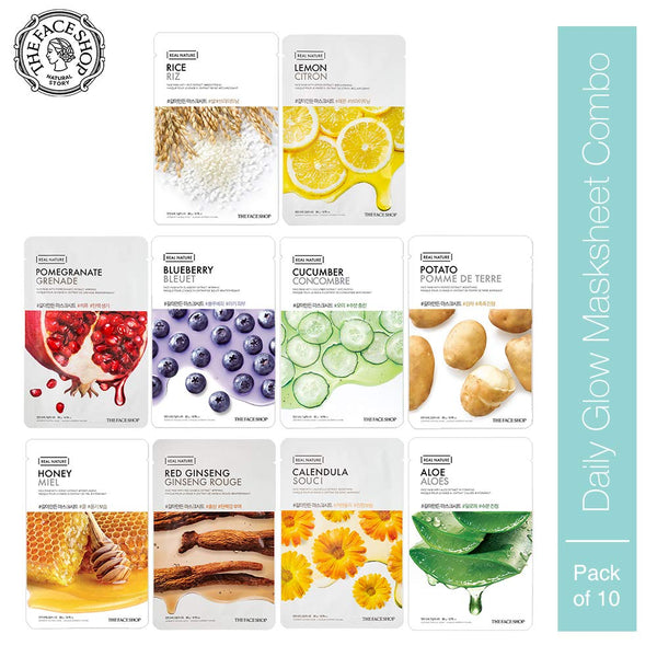 The Face Shop Real Nature Daily Glow Sheet Mask