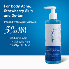 Be Bodywise 5% AHA BHA Exfoliating Body Wash