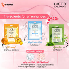 Lacto Calamine Face Sheet Masks