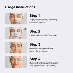 Cureskin Vitamin Boost D Tan Face Mask for Glowing Skin
