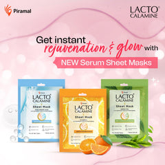 Lacto Calamine Face Sheet Masks