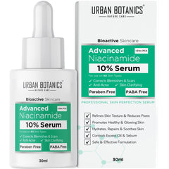 UrbanBotanics® 10% Niacinamide Face Serum for Acne