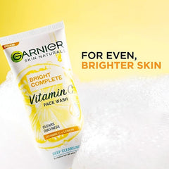 Garnier Skin Naturals, Facewash, Cleansing and Brightening, 100 g