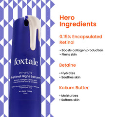 FoxTale Retinol Night Serum – Anti-Aging & Firming