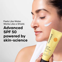 Cureskin SPF 50 Aqua Sunscreen with Advanced UV Filters