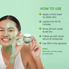 Dot & Key Skin Care Pollution + Acne Defense Green Clay Mask