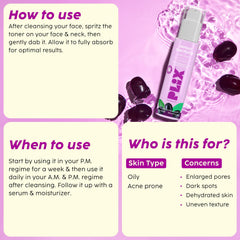 PLIX - THE PLANT FIX Jamun Clarifying Fruity Toner
