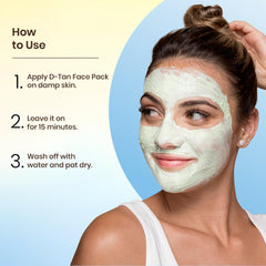 Ozone D-Tan Face Pack 