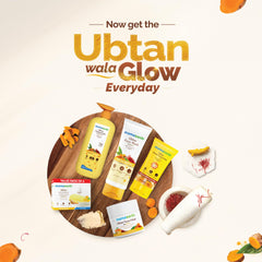 Mamaearth Ubtan Natural Glow Face Wash with Turmeric & Saffron 
